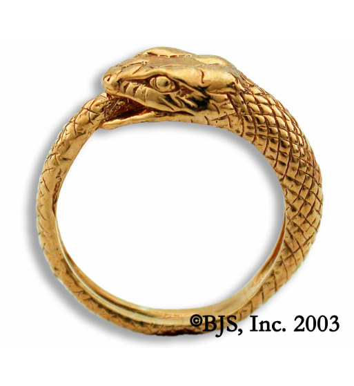 Gold Jormungandr Ring