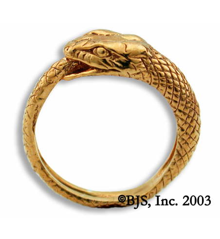 Gold Jormungandr Ring