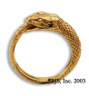 Gold Jormungandr Ring