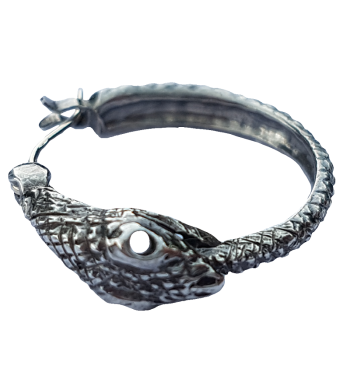 Jormungandr Earring No Eyestones