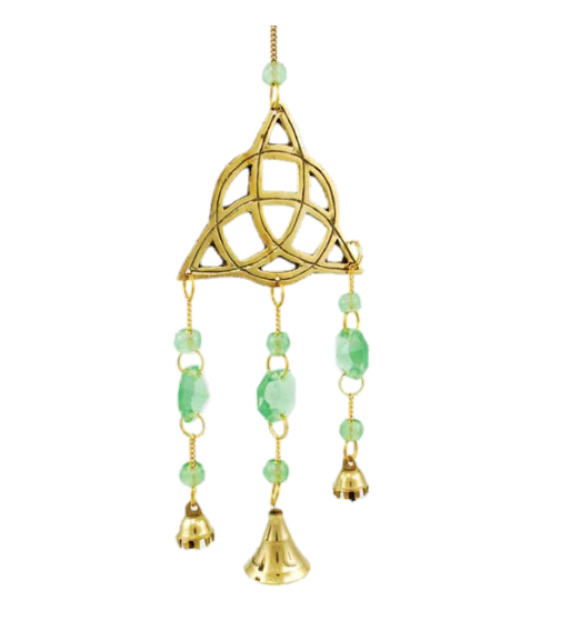 Brass Triquetra Wind Chime