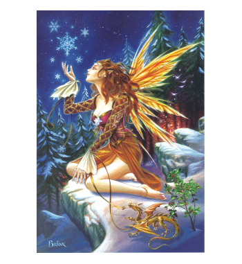 Yule Fairy Briar Yule Card BY05