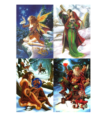 Briar Yule Card Multi-pack BY10