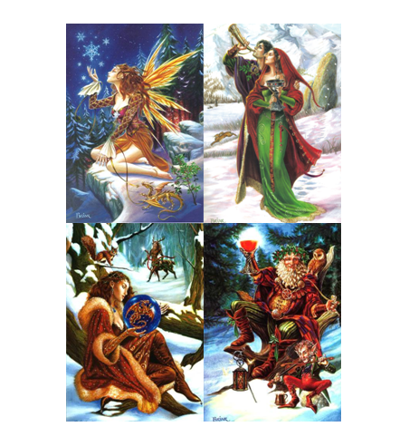 Briar Yule Card Multi-pack BY10