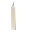 White Pillar Candle