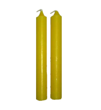 Yellow Chime Candle