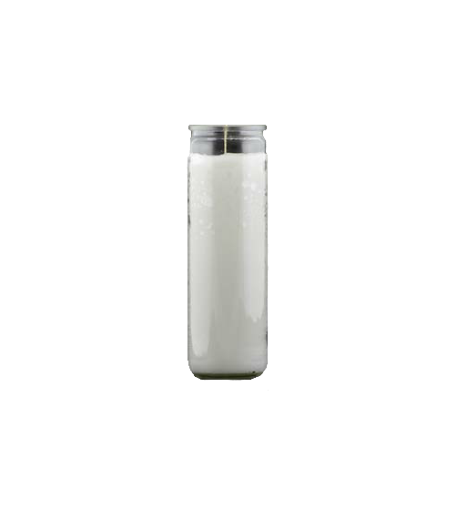 White Jar Candle