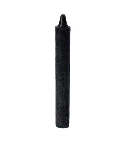 Black Pillar Candle