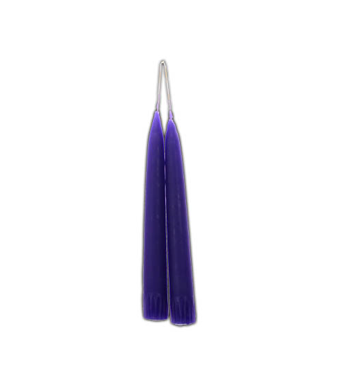 Purple Taper Candles