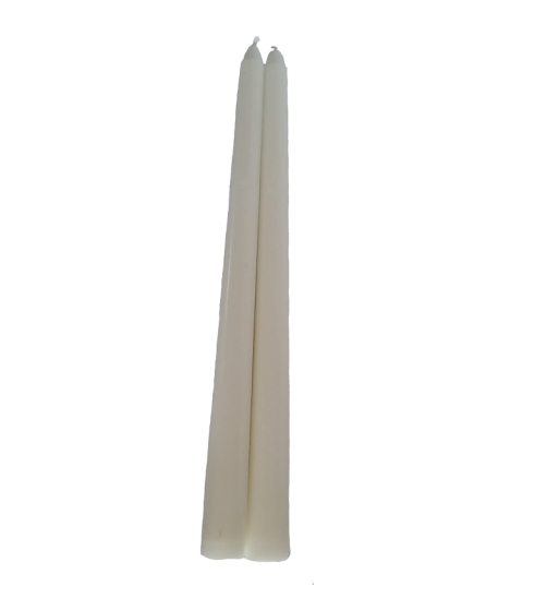 White Taper Candle