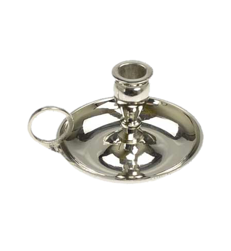 Nickel Chime Candle Holder