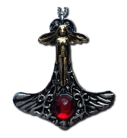 Fairy of Thor Hammer Pendant