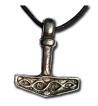 Small Thor's Hammer Pendant