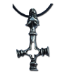 Open Wolf Thor's Hammer Pendant