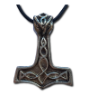 Knotwork Thor's Hammer Pendant