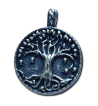 Round Yggdrasil Pendant