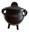 Classic Cauldron w/Lid, Black