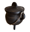 Classic Cauldron w/Lid, Black