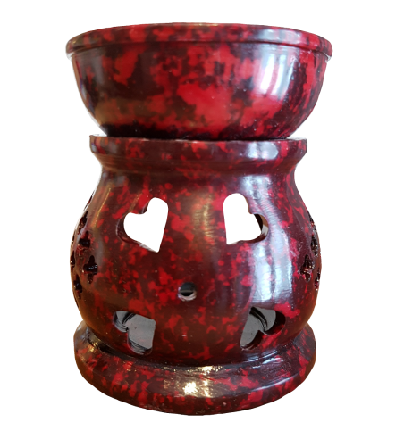 Red Oil Burner Oil Diffuser Front