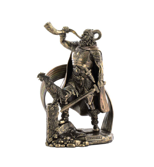 Bronze Heimdall Garden Statue