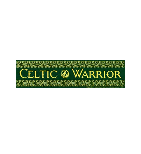 Celtic Warrior Bumper Sticker