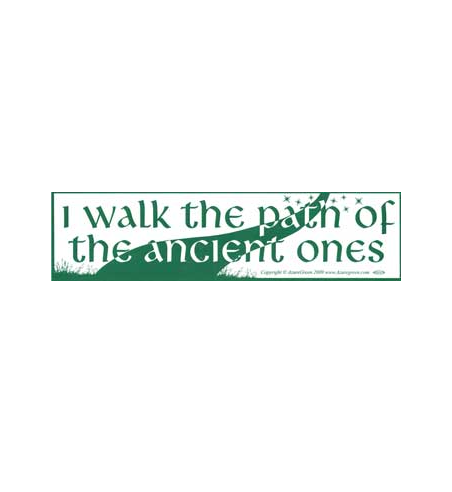 Ancient Ones Path Bumper Sticker