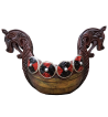 Longboat Candle Holder