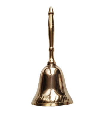 Brass Altar Bell 6 1/2"