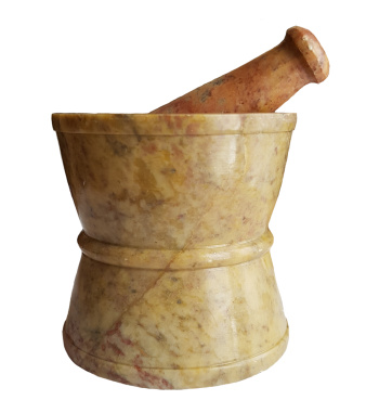 Hourglass Mortar & Pestle