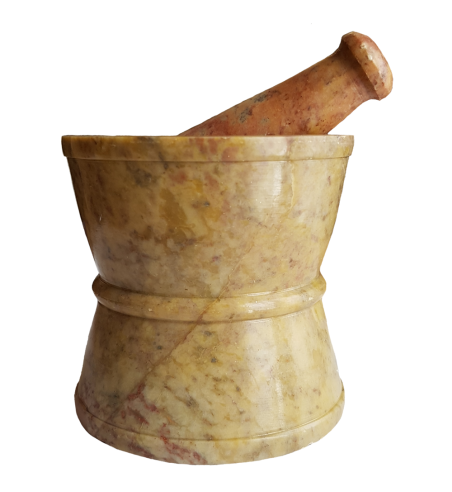 Hourglass Mortar & Pestle