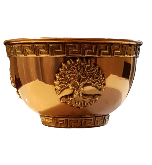 Copper Yggdrasil Offering Bowl