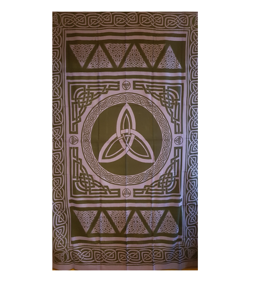 Purple Triquetra Tapestry