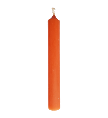 Chime Candle 1/2" Orange