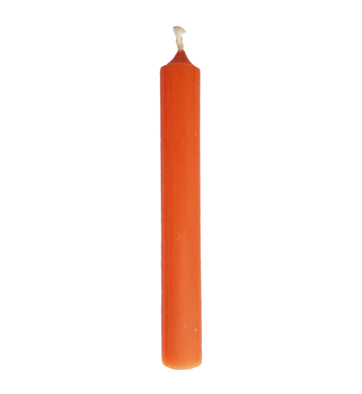 Chime Candle 1/2" Orange