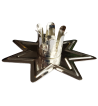 Fairy Star Chime Candle Holder Silver