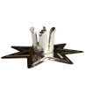 Fairy Star Chime Candle Holder Silver