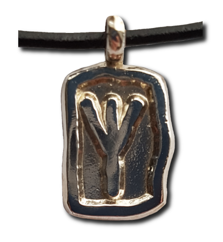 Algiz Pendant Without Beads