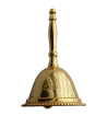 Triquetra Altar Bell, Gold