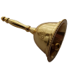 Triquetra Altar Bell, Gold