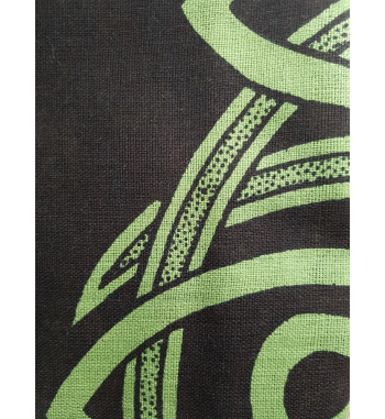 Green Celtic Knotwork Tapestry