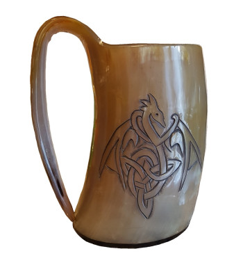 Dragon Drinking Horn Tankard