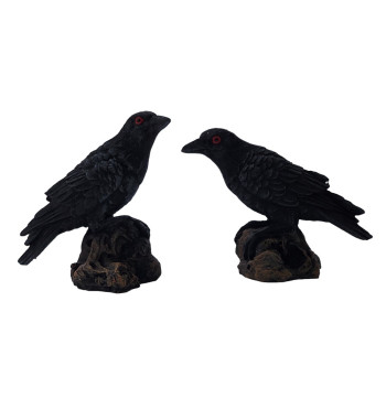 Huginn & Muninn Statuettes