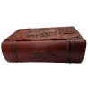 The resin Yggdrasil book box features a raised image of Yggdrasil on the cover.