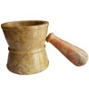 Hourglass Mortar & Pestle