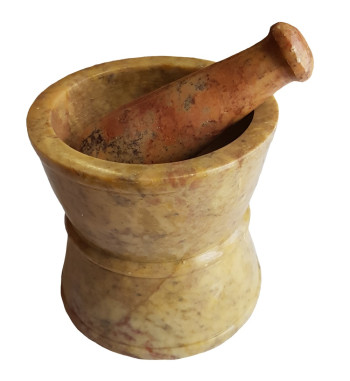 Hourglass Mortar & Pestle