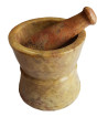 Hourglass Mortar & Pestle