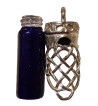 Celtic Knot Glass Oil Jar