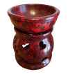 Red Oil Burner Oil Diffuser Front