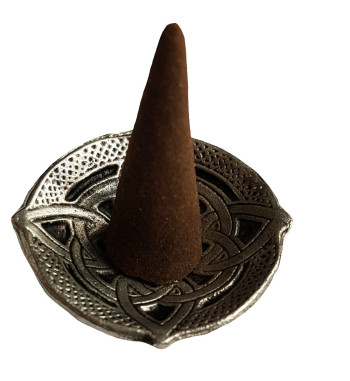 Celtic Knot Cone Incense Burner