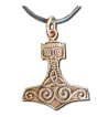 Bronze Triquetra Thor's Hammer